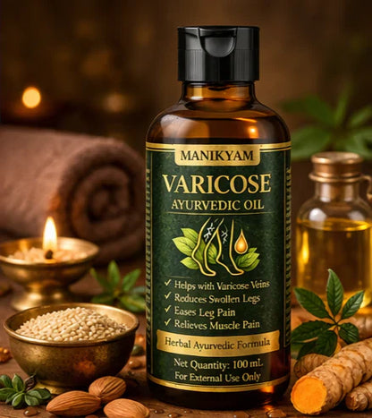 VARICOSE VEINS PAIN RELIEF OIL